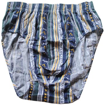 卓怡風云男式純棉內褲兩條裝老人100%全棉三角肥佬褲大碼寬松褲頭