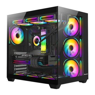 電腦臺式主機獨顯電競高配整機一體吃雞直播全套游戲辦公多開組裝【北歐家居生活】