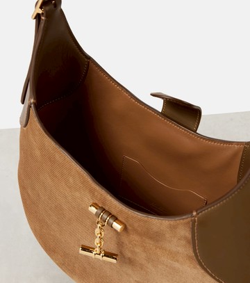 Loro Piana Bobbin Medium leather shoulder bag