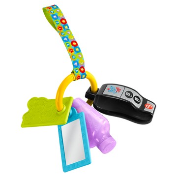 fisher-price 費雪 鑰匙圈  趣味遊戲 多色  1個