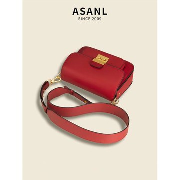 2025夏季新款女士精致真皮女包包小方包小眾設計高級感單肩斜挎包