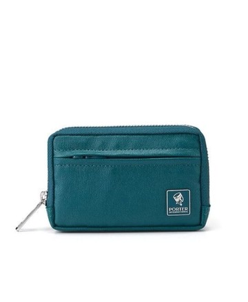 【PORTER INTERNATIONAL】MORI零錢包  11726-140118(湖水綠)