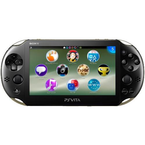 PlayStation Vita Wi-Fiモデル カーキ ブラック (PCH-2000ZA16)