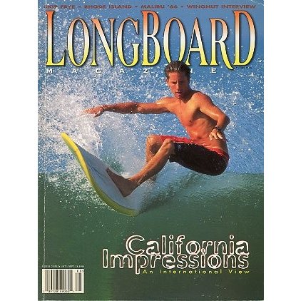 [洋書]　LONGBOARDE MAGAZINE 　Ｖｏｌ．７　Ｎｏ．４　　＜送料込＞