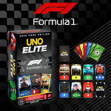 F1限量UNO Elite F1 一級方程式聯名UNO紙牌🃏 正版UNO紙牌 F1賽車珍藏系列 F1周邊 交換禮物