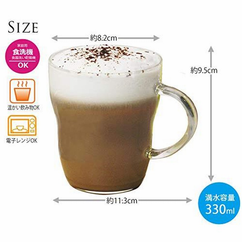 大人気の 多売堂東洋佐々木ガラス マグカップ 耐熱 330ml 48個セット ケース販売 日本製 TH-401-JAN-1ct  ad-naturam.fr