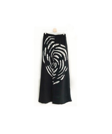 Long Pant Cotton Rayon Hand Paint Free Size For Summer Beach