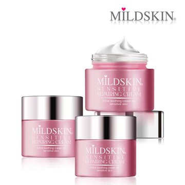 MILDSKIN 潤活舒緩機能修護霜3件組(網)