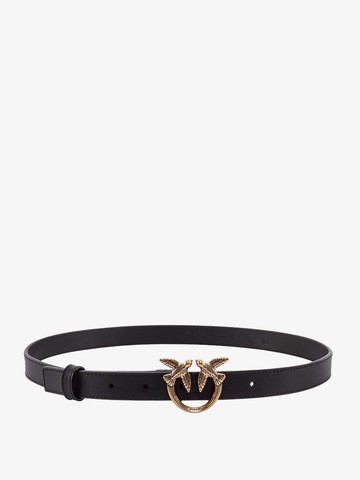 Love berry leather belt with love birds buckle - PINKO - gender_Woman