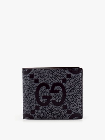 Maxi gg textured leather wallet - GUCCI - gender_Man