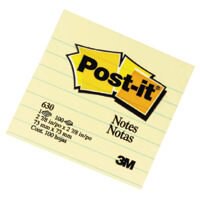 3M 630橫格利貼便條紙