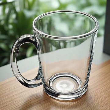 2025新款透明玻璃杯帶把手水杯啤酒馬克杯子茶杯高級感高檔耐高溫