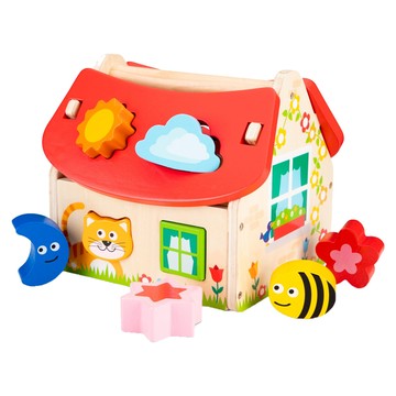 荷蘭 New Classic Toys - 寶寶認知學習形狀故事屋