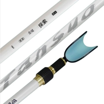 釣竿架 沃鼎探索全域高碳炮臺支架1.8米兩節加固杆體超輕超硬臺釣釣箱通用魚竿架
