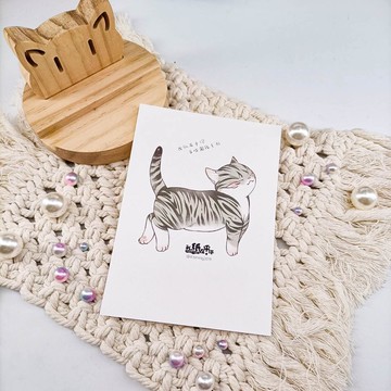 ME182-A65_我紙在乎你百喵圖鑑系列明信片_postcard