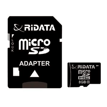 錸德RIDATA Micro SDHC手機專用記憶卡/Class10/8GB