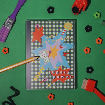 馬卡龍腳趾圖文手帳 無時效 萬年曆 霧面書套 | 爆炸糖果店