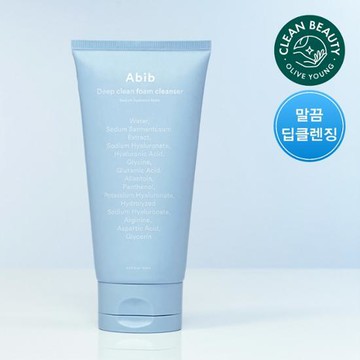 Abib Deep Clean Foam Cleanser Sedum Hyaluron Foam 150mL
