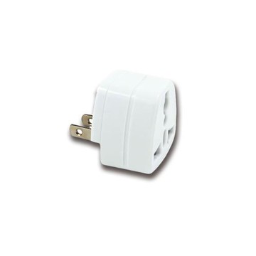 【聖岡科技Dr.AV】UTA-74萬國(八字扁腳)轉換插頭(無法轉換電壓 萬國插頭 阻燃 防火 中/紐/澳/斐濟)