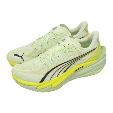 Puma 慢跑鞋 Deviate Nitro 4 Wns 女鞋 黃 氮氣中底 碳板 運動鞋 312124-04