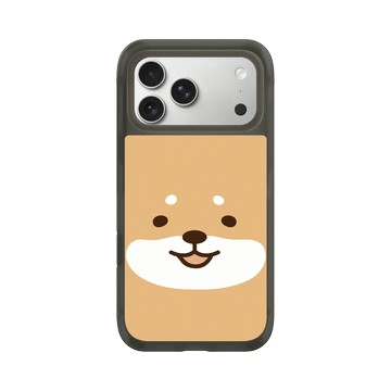 iPhone 17 Pro Max AirX 本質黑 - 柴語錄 Shiba Says - 廢柴大臉(直)