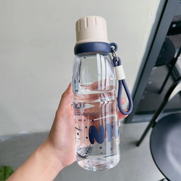 運動水杯女夏天大容量便攜塑料杯男學生耐高溫潮流外出健身隨手杯