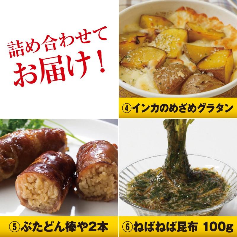 北海道 グルメ 惣菜6種 詰め合わせセット 送料無料  お歳暮 冷凍 お取り寄せ 熨斗可 ギフト お試し しゅうまい