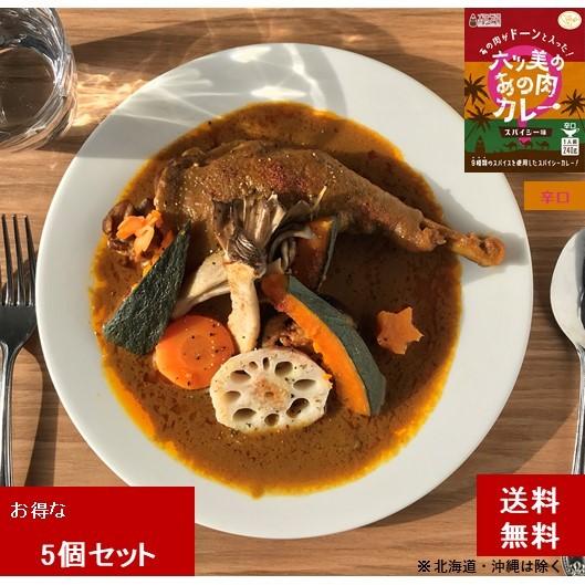 六ツ美のあの肉カレー　スパイシー味（辛口）５個入り