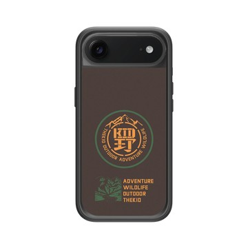 iPhone Air Mod NX -邊框背蓋組合 (相機按鈕) 黑 - KID - 拓荒野人KID