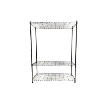 我塑我形 120 x 45 x 150 cm MIT耐重萬用鐵力士鍍鉻三層架 收納架 置物架 鐵力士架 鞋架