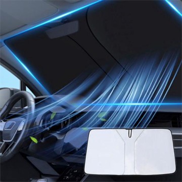 【老司機】買一送一 輕量化汽車折疊遮陽檔