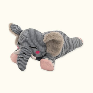 【SofyDOG】ZippyPaws 飛航模式-靜悄悄貪睡象寶  互動玩具 陪伴玩具