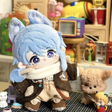 【預購】 原神棉花娃娃 神里綾人屬性 啵綾棉花娃娃~20cm棉花娃娃 游戲周邊公仔 可愛玩偶 禮物 交換禮 明星娃娃
