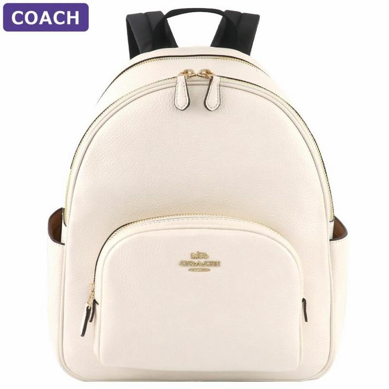 白 フリル付 COACH 送料無料 コーチ バッグ レディース COACH リュック
