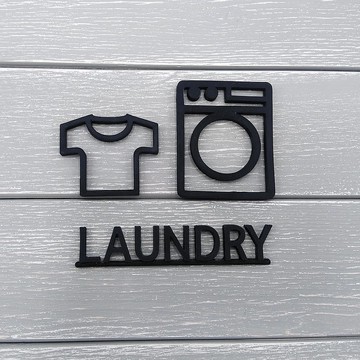 Room sign Laundry room sign, 洗衣房標誌