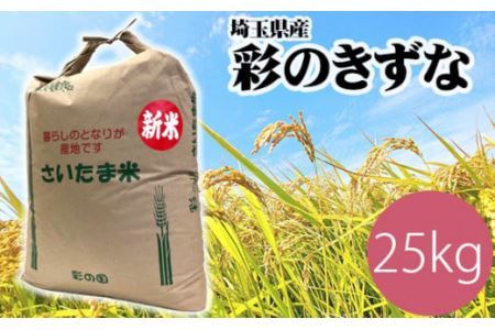 埼玉のブランド米彩のきずな 約25kg 100サイズ