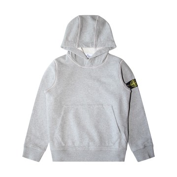 Stone Island - Grey Cotton Sweatshirt