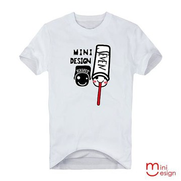 Minidesign-mini黑白無常潮流設計短T 五色