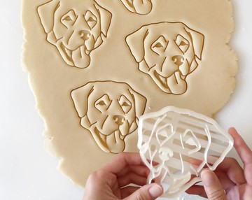 Anatolian Shepherd 餅乾壓模 狗狗肖像