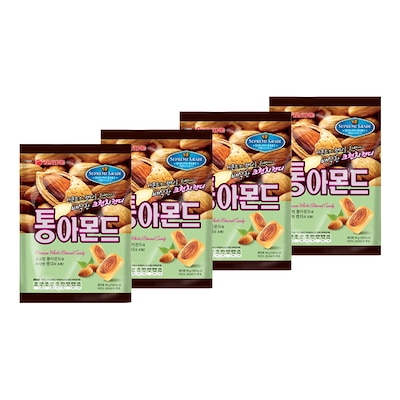 トンアーモンド(90g)　4個　韓国お菓子　韓国食品　お菓子　飴　キャンディー　アーモンド