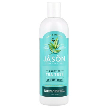 Jason Natural, 淨化護髮素，茶樹，12 液量盎司（355 毫升）
