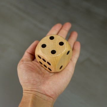 雀神 木製大/小骰子