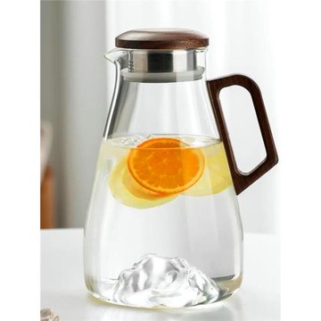 啟潤耐高溫玻璃茶壺電陶爐明火酒精爐均可以使用適合酒店KTV餐廳