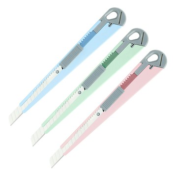 【史代新文具】力大ABEL  66019 粉彩金屬美工刀