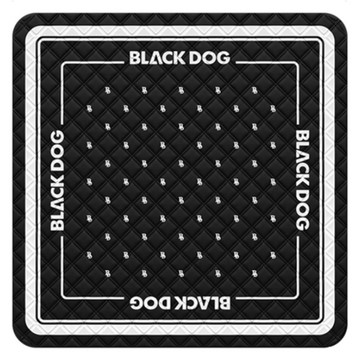 BLACK DOG 黑狗 防潑水野餐墊  黑白回紋  200 x 200cm