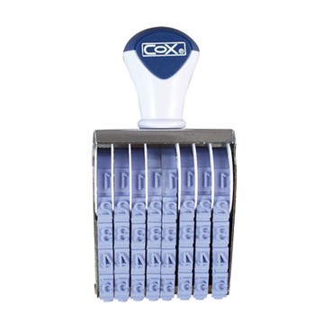 COX八連號碼印/1號/8連