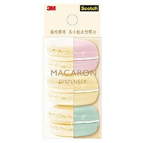 3M 馬卡龍造型膠台 3入組 810MDG