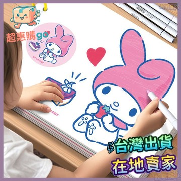 💚繪畫本💚三麗鷗塗色本庫洛米美樂蒂畵畵本兒童3|6嵗臨摹本寶寶填色塗鴉本