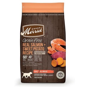 【Merrick 奇跡】無穀鮭魚 成犬飼料 去骨鮭魚天然糧 300G (3包組)