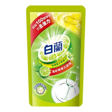 白蘭新動力配方洗碗精補充包-檸檬800g